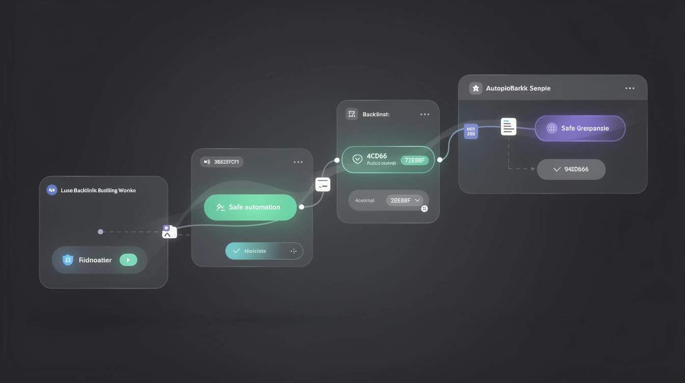 Abstract safe backlink automation workflow