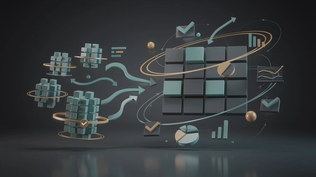 Abstract GSC data content planning workflow