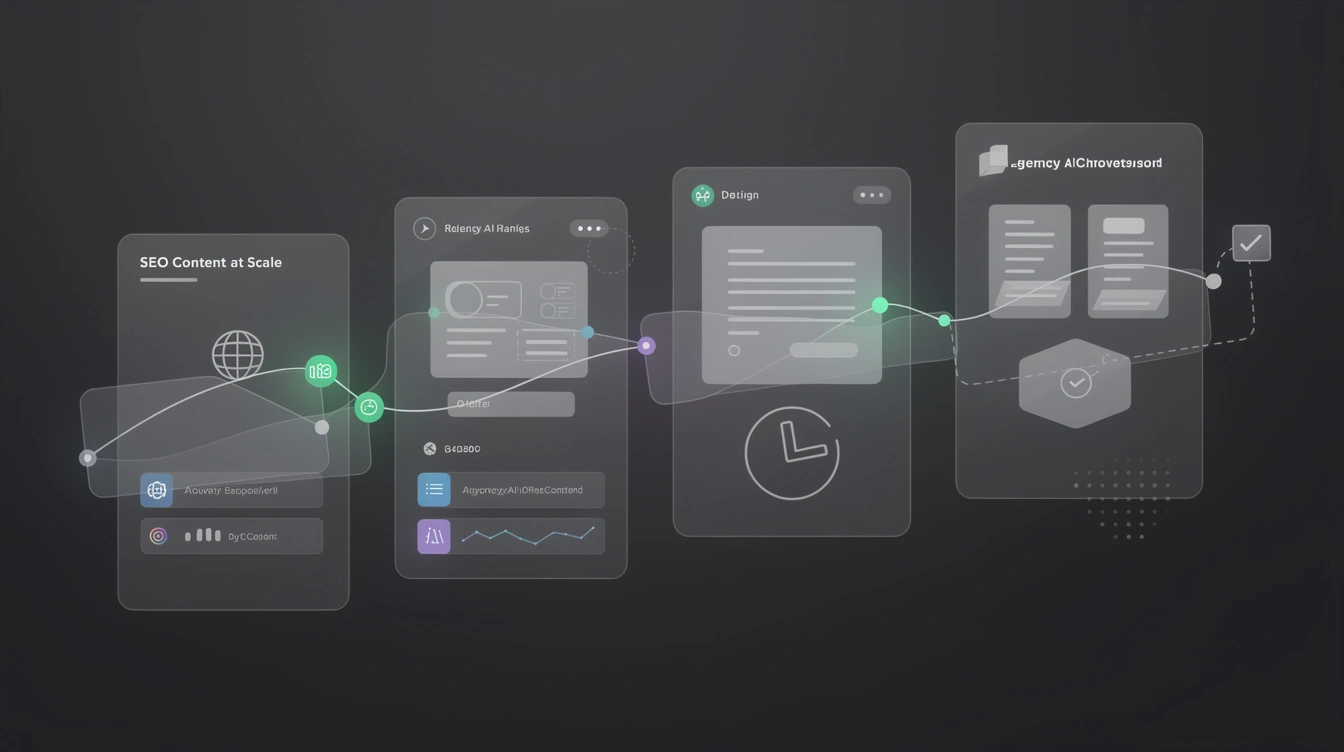 How SEO Agencies Scale to 100+ Articles Per Month With AI